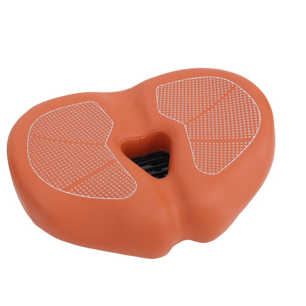 Bike Seat Cushion Enlarged and Thickened Waterproofing Foldable Comfortable Wide Bike Saddle for Cycling