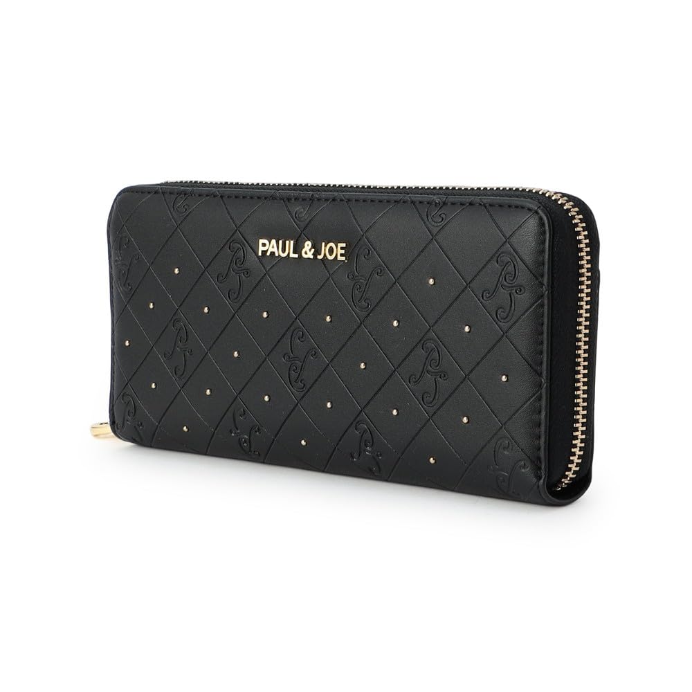 Paul Joe Accessoires Длинный кошелек с тиснеными шипами черный &