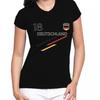 Women's Germany Football T-shirt In Black - XL - Black