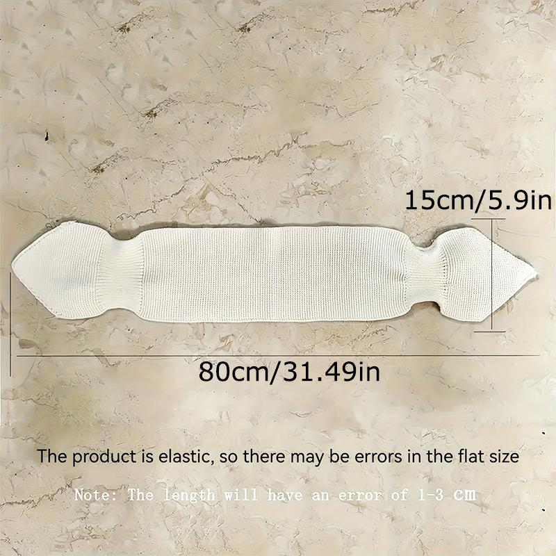 1PC Women's Knitted Cross Scarf for Warmth Softness Lightness and Fashion