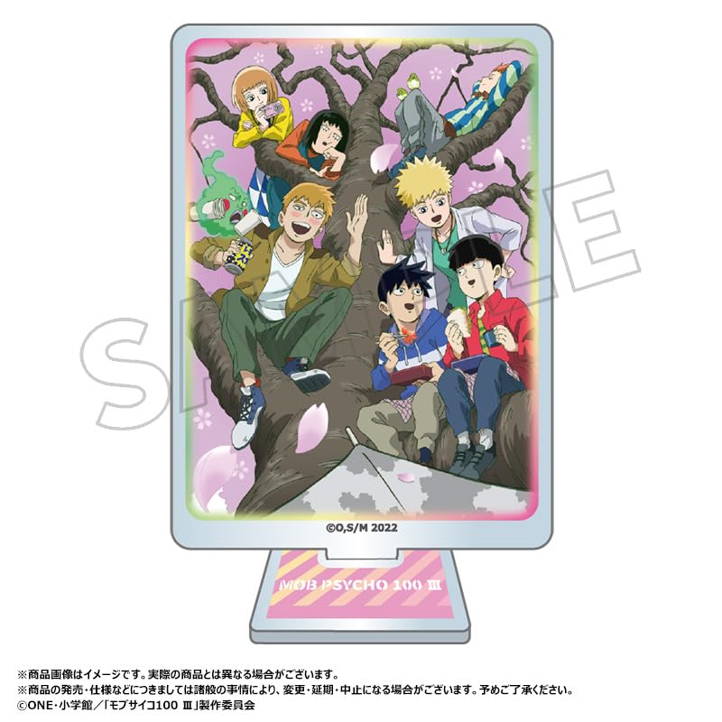 TV Anime Psycho 100 Visual Acrylic Stand Box "Mob III" 7-Piece