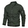 Men's Spring Stand-up Collar Jacket - Fashionable Outerwear for Youth