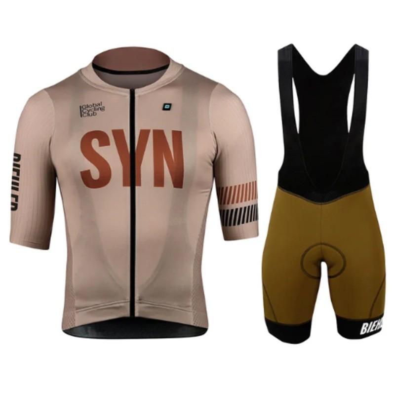 Men Women Cycling Jersey Bib Shorts Set Lightweight Breathable 9D Pad Performance Riding Kit