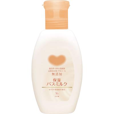 Увлажняющее молочко для ванны Cow Brand без добавок, флакон 560 мл. Жидкое средство для ухода за кожей. Откройте крышку, нажмите на бутылку, чтобы вынуть средство.