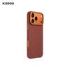Кейс KZDOO из кевлара и углеродного волокна для iPhone 17 Pro Max, ударопрочный защитный чехол
