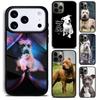 Питбуль Милый Домашний Пес Питбуль Мягкий Чехол для Телефона для iPhone 17 16 15 Pro Max Air 14 13 12 11 Plus Ударопрочный Capa Чехол