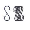 5/10Pcs S-Shaped Hooks Stainless Steel Metal Hangers Hanging Hooks for Kitchen, Work Shop, Bathroom, Garden