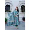 Женский болливудский набор анаркали: курта, брюки, дупатта. Дизайнерский наряд для вечеринки, платье-курты VFP-1838a