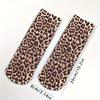 Chic Leopard Print Mesh Socks for Women - 1-Pack: Lightweight, Durable & Soft, Elevate Your Style & Comfort