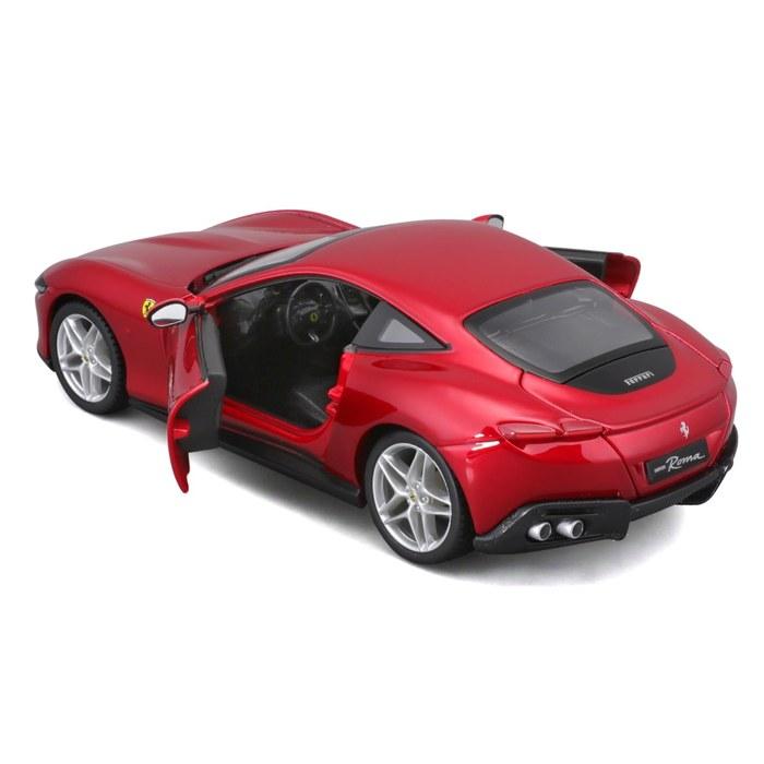 Bburago 1/24 Ferrari Roma Red / Diecast Car, Completed 18-26029 RD