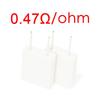 10PCS 5W Wirewound Non-inductive Cement Resistor Ceramic Horizontal 0.01ohm-0.5ohm 0.02 0.05 0.1 0.22 Ohm R VERTICAL RESISTANCE