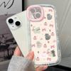 Mobile Phone Cases for iPhone 11 13 XR 15 Pro Max 12 14 Pro Max Case iPhone 16 7 Plus 8 Plus XS Max Cartoon Pattern Anti-drop Protection Shockproof