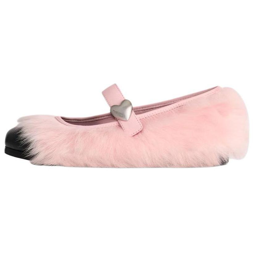 AMBUSH X UGG Mary Jane Pink Women Sneakers 1172910-PINK