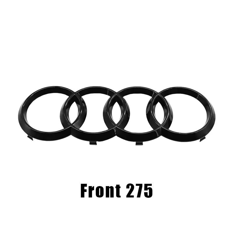 Glossy Black 192mm 275mm hot 2010-2019 S4 Badge ABS Car Styling Hood Front Bonnet Grill Rear Trunk S4 Emblem Stickers Accessory