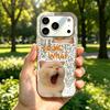 Чехол для iphone 17 Pro 16 Plus 18 Pro Max 13 Air 12 14 XS Max 15 XR 11 Серебристый Блеск Трескающийся Фон Кот Смешные Мордочки