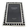 Les Trésors De Lily [L3227] - Photo Frame 'Sissi' Black Crystal Chrome (10x15 Cm)