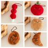 Мультяшная еда плюшевый брелок подвеска мешок картошки модный помидор плюшевый брелок подвесной аксессуар