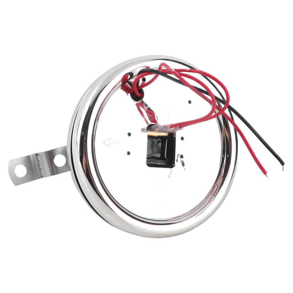 12 V 110dB Electric Bell Loud Safety Alarm Horn Internal Strike Stainless Steel Emergency Alarm Bell for Car Vehicle