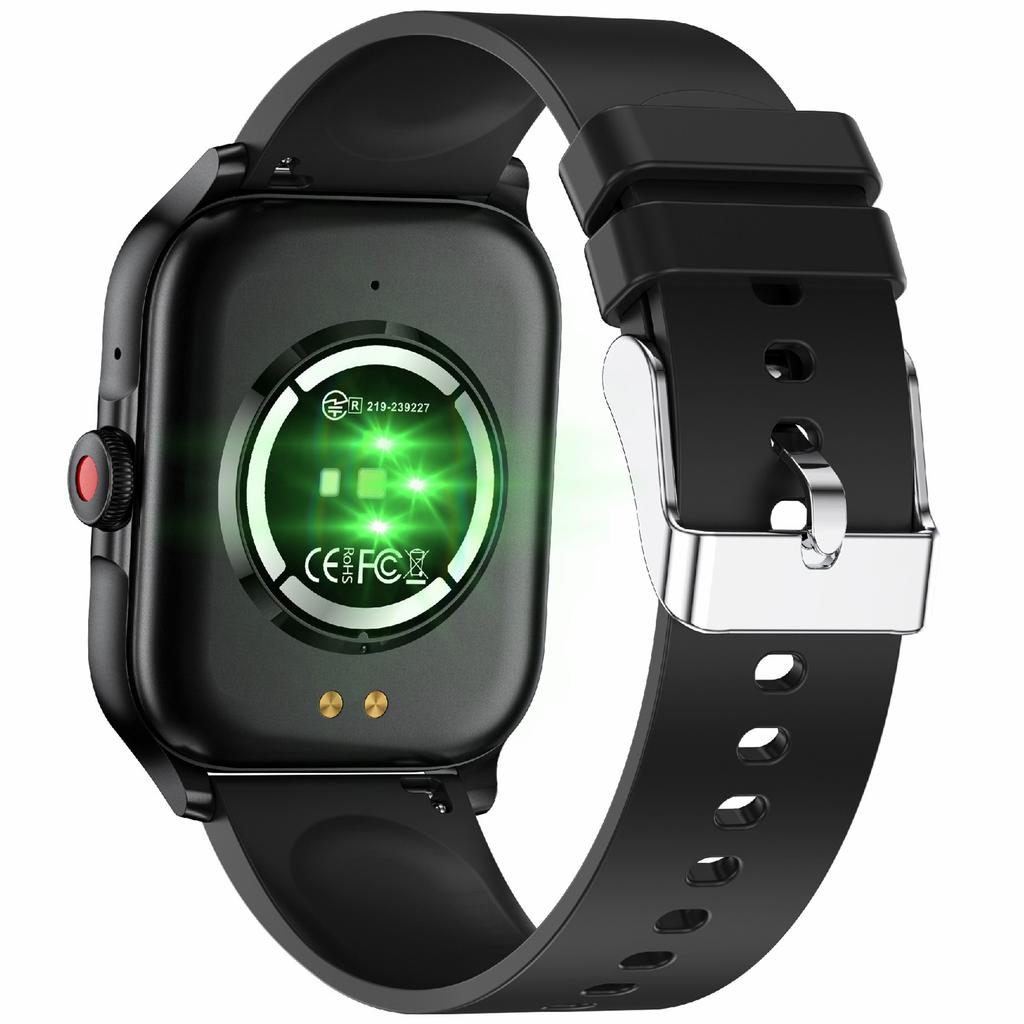 QX15 Чип Realtek 1,85-дюймовый TFT-экран Монитор кислорода в крови Совместимые с Bluetooth Смарт-часы