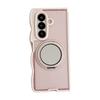 High Quality Foldable Mirror Bracket Magnetic Wave Phone Case TPU Shockproof Phone case for Samsung Zfold 7 6 5 4
