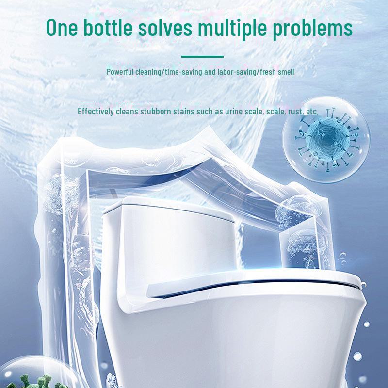 Чистящее средство для туалета без запаха: Мягкая формула для удаления грязи и накипи, придания блеска и ухода за унитазами.