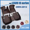 Автомобильные коврики для LEXUS IS серии 200 300 300C 250 250C 2008 2009 2010 2011 2012 Пользовательские автомобильные подкладки для ног автомобильные ковровые покрытия