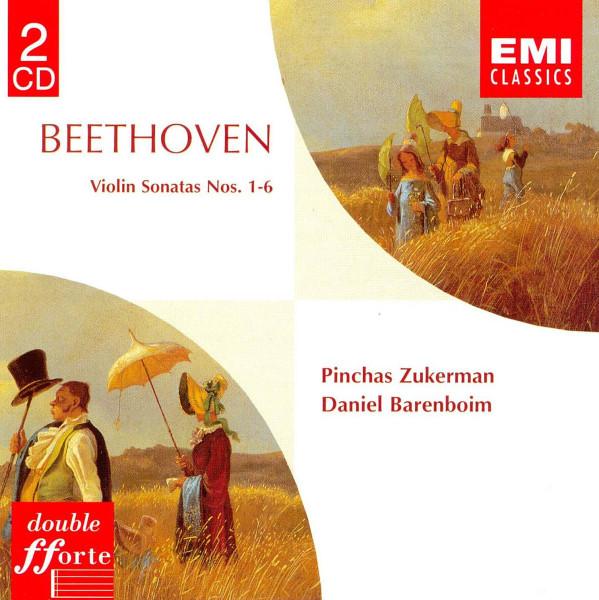 CD BEETHOVEN, ZUKERMAN; BARENBOIM - Beethoven;Violin Sonatas 1 5736472 EMI Classics 1999 Europe Classical Used