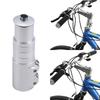 12cm Bicycle Handlebar Extender Fork Stem Rise Up Extension Heads Up Black Bike Fork Extender MTB Mountain Bikes Cycling Part