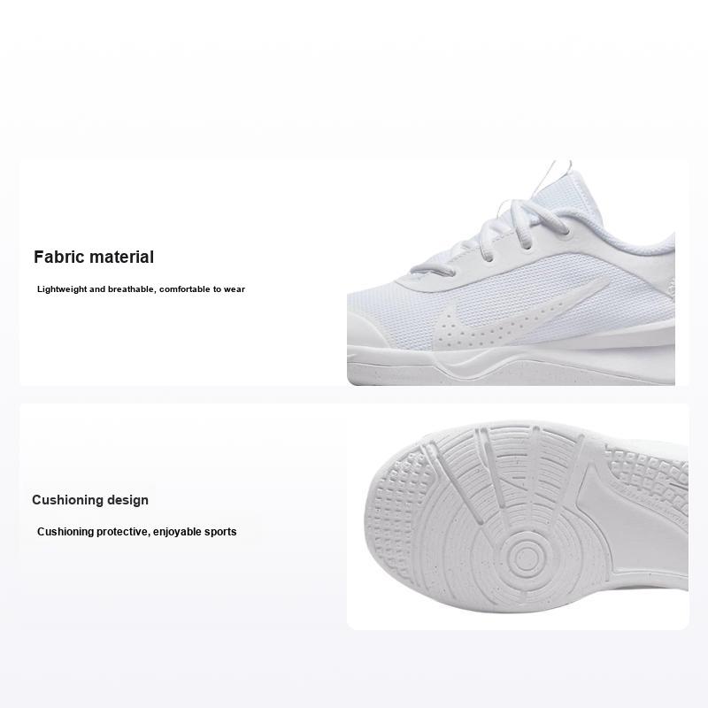 Nike Детские кроссовки Omni Multi-Court GS White Pure Platinum DM9027-100