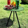 OEING Portable Foldable Camping Tripod Table with Lamp Holder
