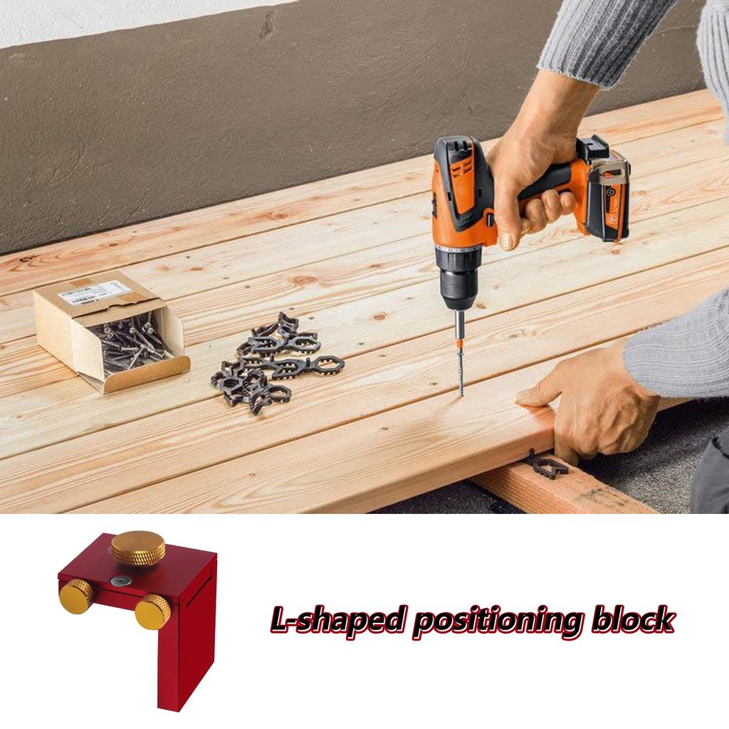 Woodworking Scribe Steel Ruler Scribing Positioning Block Woodworking T-Type Scribing Ruler Stops Tools