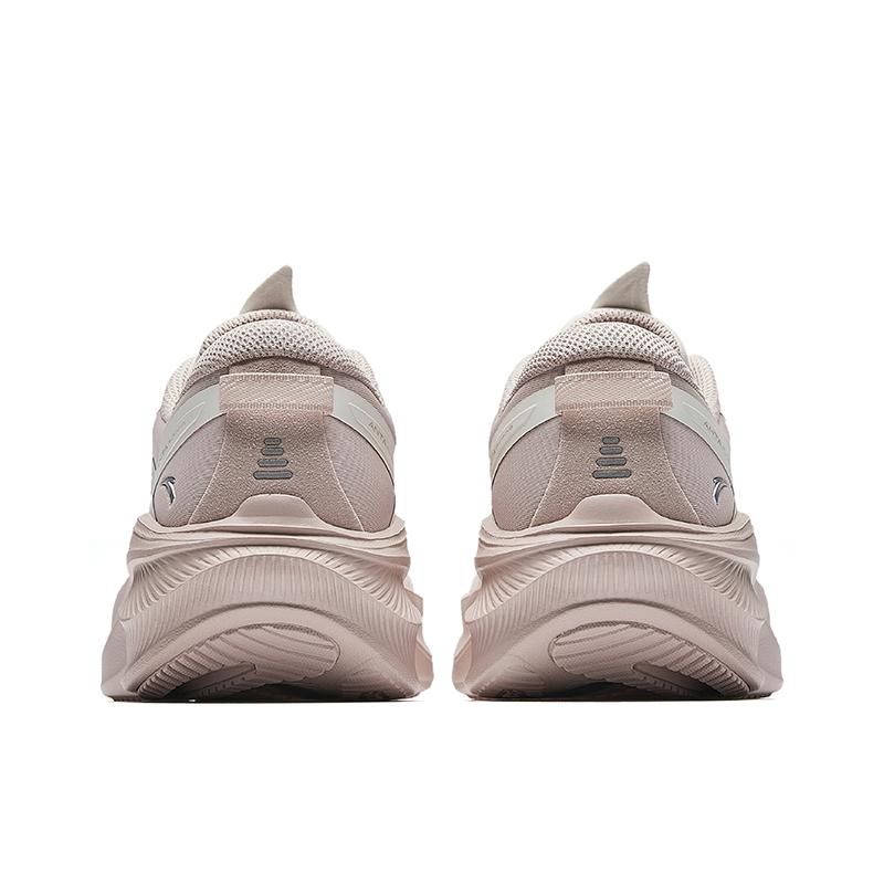 Anta Беговая серия Leaf 5 удобные нескользящие прочные низкие повседневные кроссовки женские кроссовки белые розовые 922425555-10