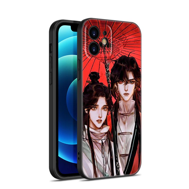 Чехол Heaven Official's Blessing для телефона Apple iPhone 12 13 Mini 11 14 15 Pro Max 7 8 Plus X XR XS SE 2020 2022, черный чехол