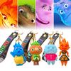 Cute Elemental City Pvc Keychain For Kids And Adults