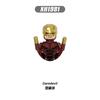Worldl Legends Doctor Doom X-men Bricks Building Blocks Hela Mini Action Figures Bricks Wanda Educational Diy Toys Gifts