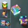 RGB Combiner Splitter Rainbow Color Prism Cubes Optical Glass Magic Prism Cube X-cube Dichroic Cube