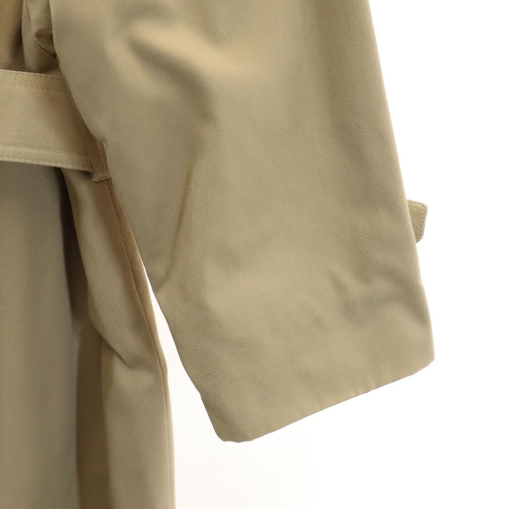 Aquascutum 80-е винтаж Нержавеющая сталь воротник пальто бежевый Женский Б/У