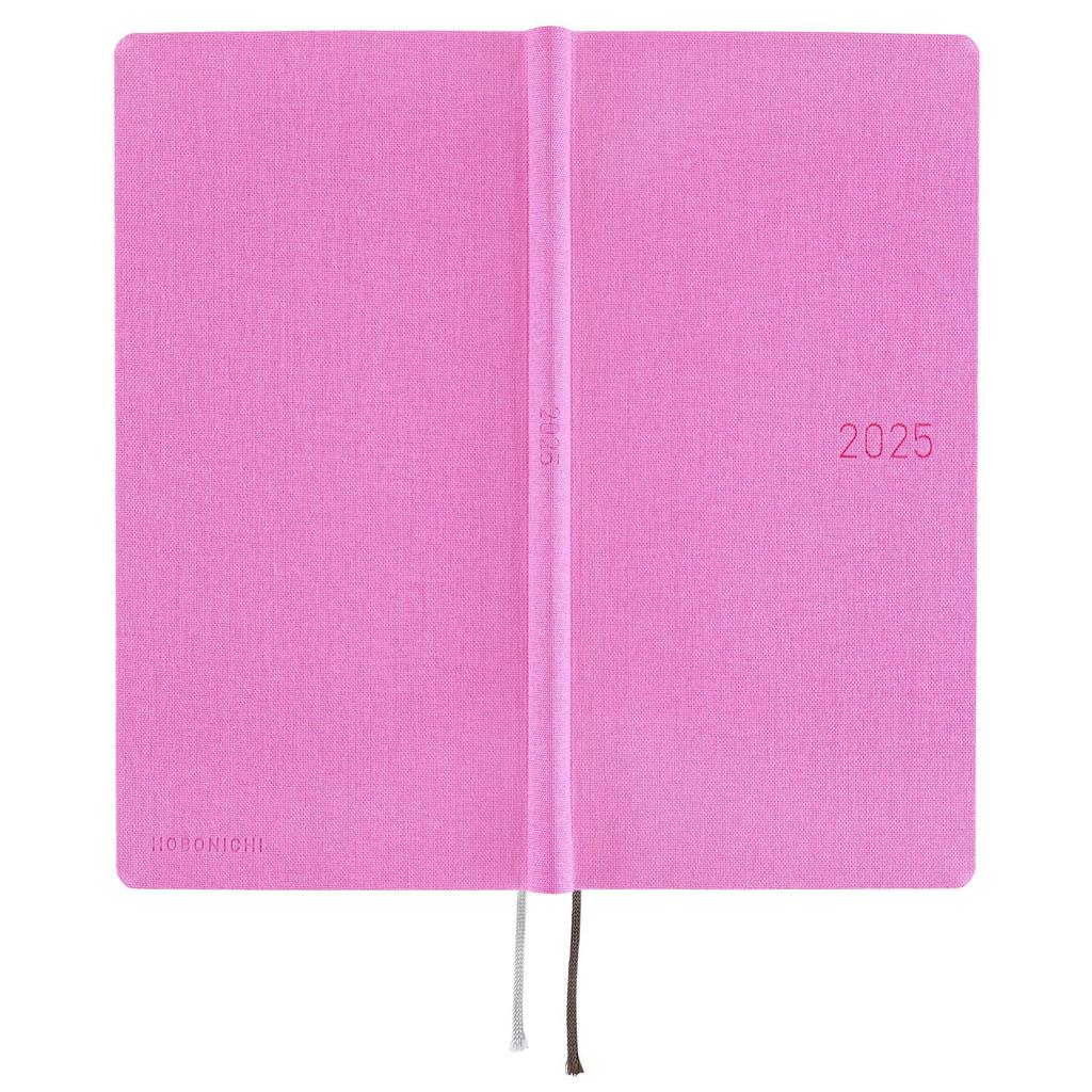 Ежедневник Hobonichi 2025 WeeksMEGA Colors/Sweet Purple Начинается в январе Еженедельник Еженедельник Левая сторона Тонкий Вертикальный 213 Страниц Графических Заметок