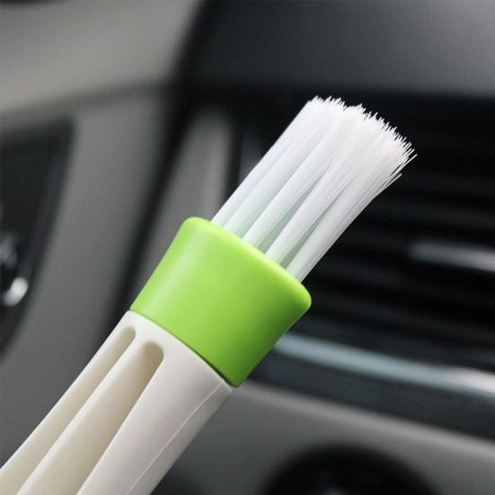 Car Vent Air-Condition Blind Cleaner Keyboard Duster Double Heads Cleaning Brush