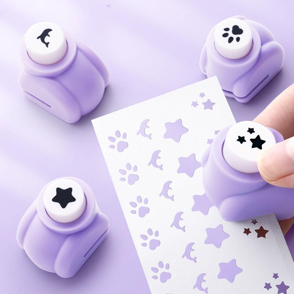 Kindergarten Children Toys DIY Hole Puncher Mini Paper Puncher Gift Card Punches Embossing Punches