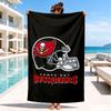 Tampa Bay Buccaneers Logo Beach Towel, Quick-drying, Easy to Care for, Suitable for Both Fitness and Beach Vacations,Sports Essential