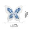 Butterfly Embroidery Cloth Sticker, Children'S Princess Dress, Dress Back Cloth Lace Accessories, Clothing Patch Accessories