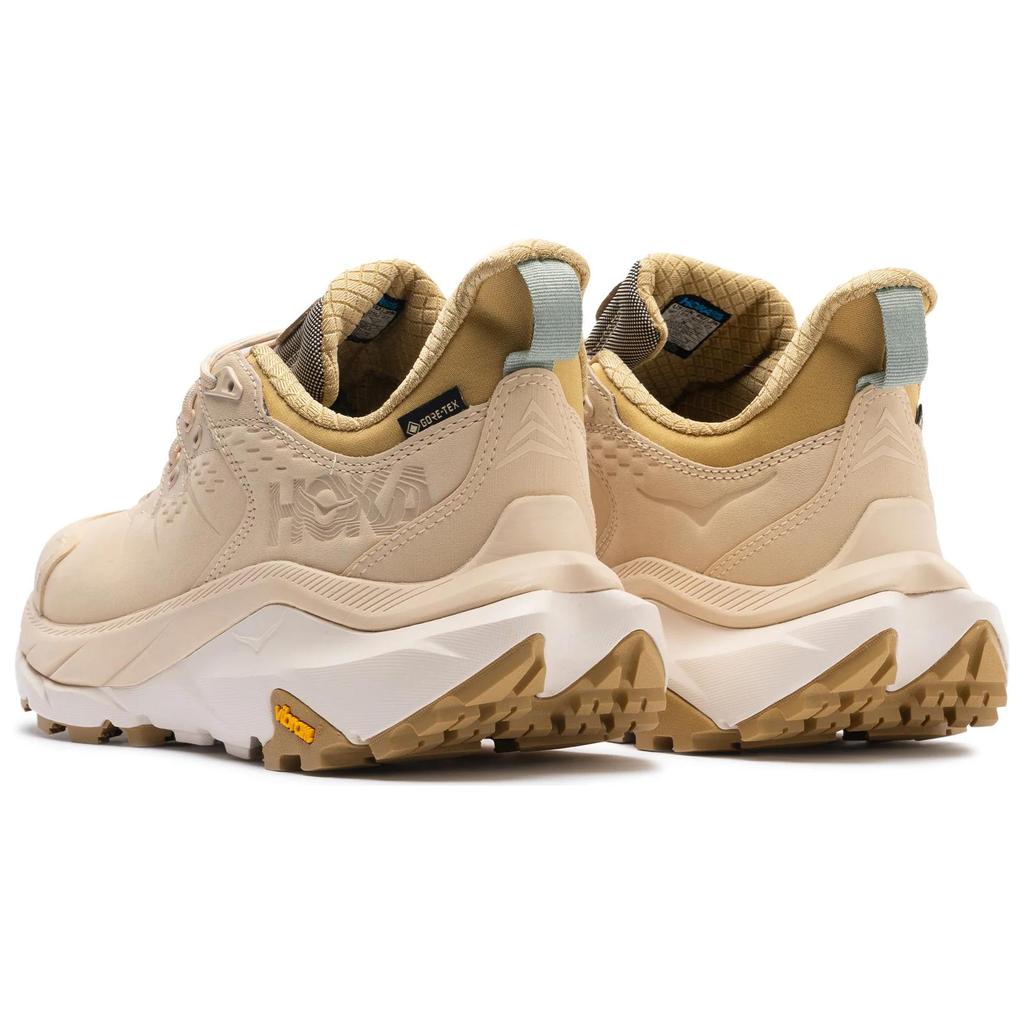 HOKA One One Kaha 2 Low Gtx Comfortable Stylish Slip Resistant Durable Low Top Hiking Shoes Men Hiking Shoes Light-Brown 1123190F-OKLB