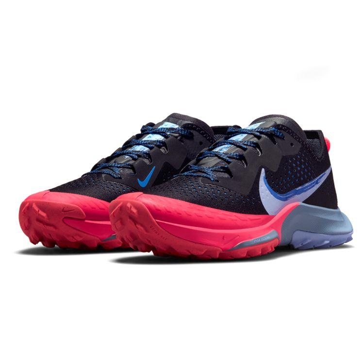 Nike Air Zoom Terra Kiger 7 Black Lapis Flash Crimson Женские кроссовки Light-Thistle CW6066-004