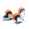 Blackheart Orange Face Furniture Castor 3" / 4" /5'' Wheel Industrial wheels  Table Shelf