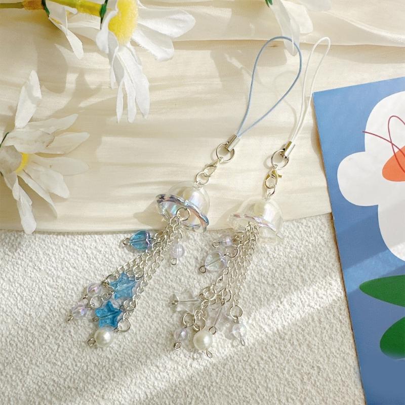 Handcrafted Star Night Pearls Hangings Stylish Star And Pearls Wind Chime Pendant Decoration Adds Romance To Any Room