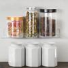 Акриловая прозрачная полка-органайзер для экономии места со стикерами, полка для хранения, плавающие книжные полки, ванная комната