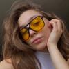 Vintage Square Sunglasses Woman Retro Brand Mirror Sun Glasses Female Black Yellow Fashion Candy Colors Feminino