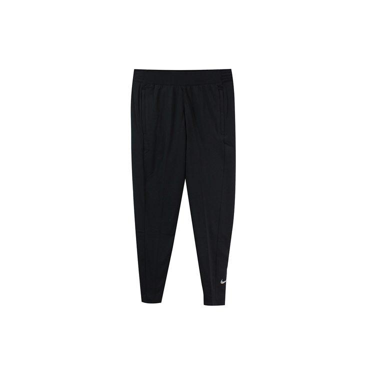 Nike Женские спортивные штаны W Nk Essential Pant, утепленные флисом, быстросохнущие, повседневные, вязаные, черные BV3333-010