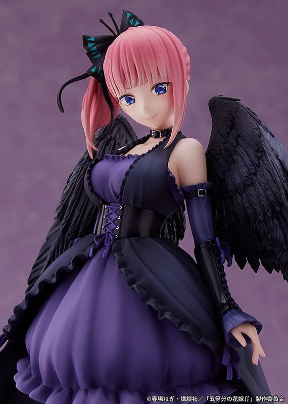 The Quintessential Quintuplets Nakano Nino Fallen Angel Scale Plastic Painted Finished Figure Integral Ver. 1/7
